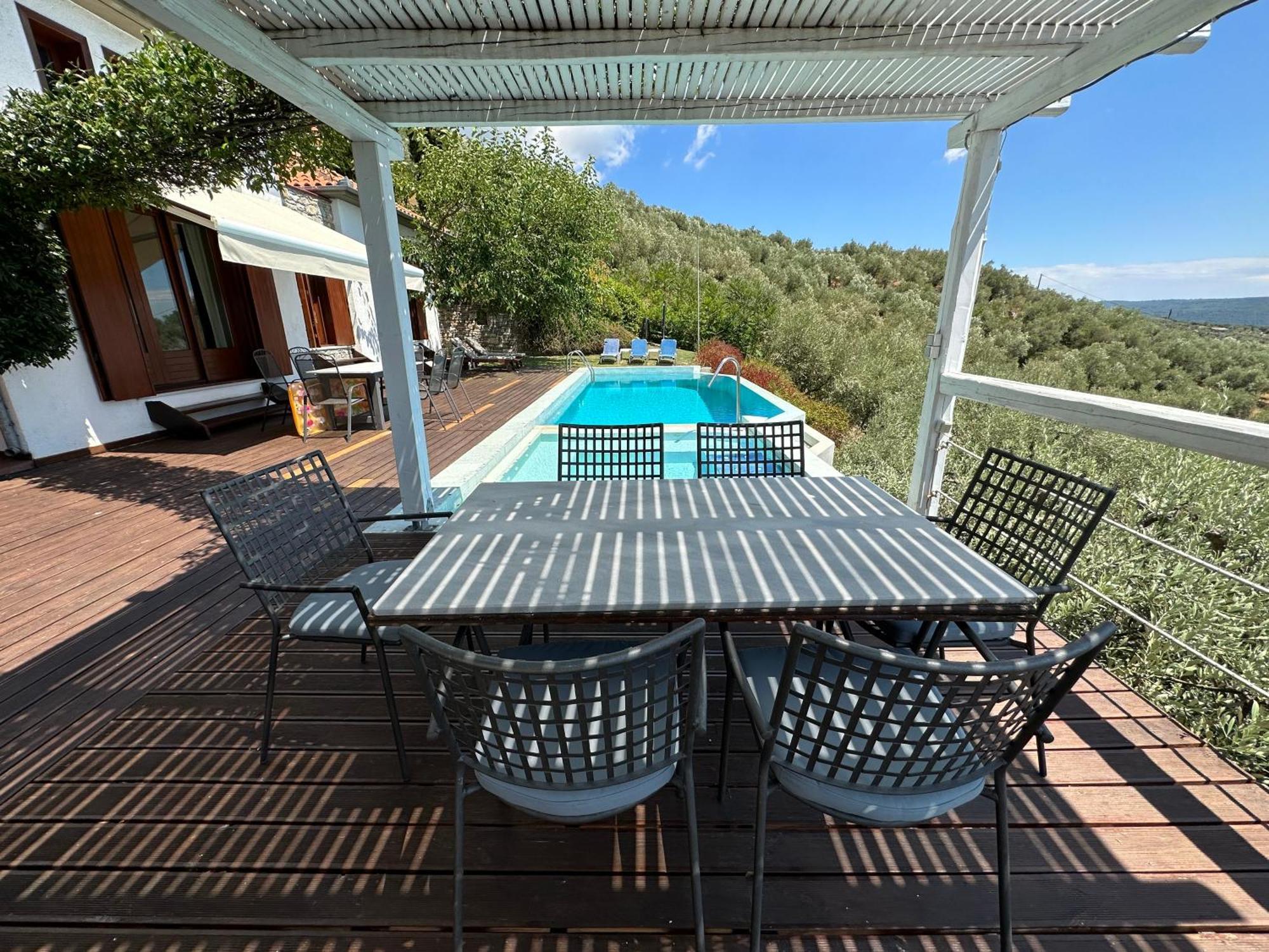 Elia Pilio Villas Bagian luar foto