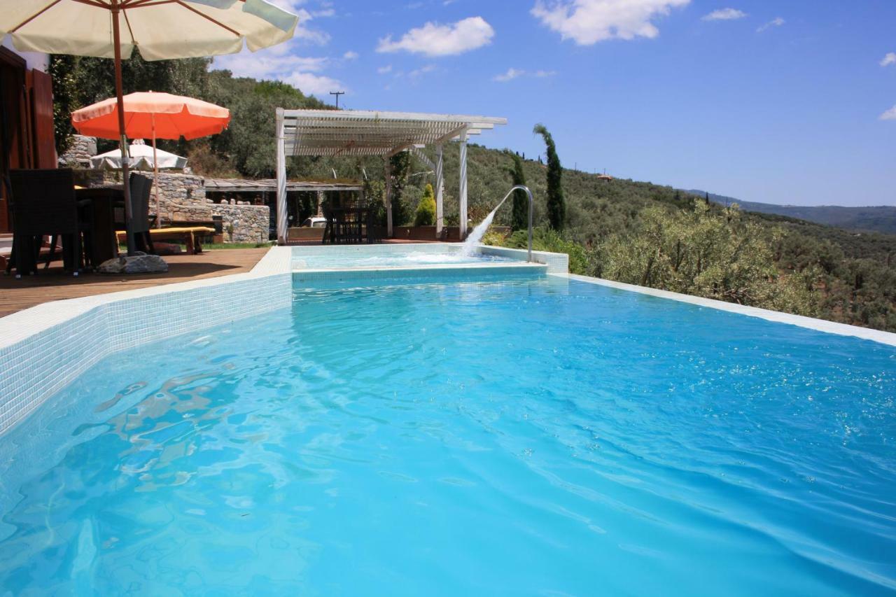 Elia Pilio Villas Bagian luar foto