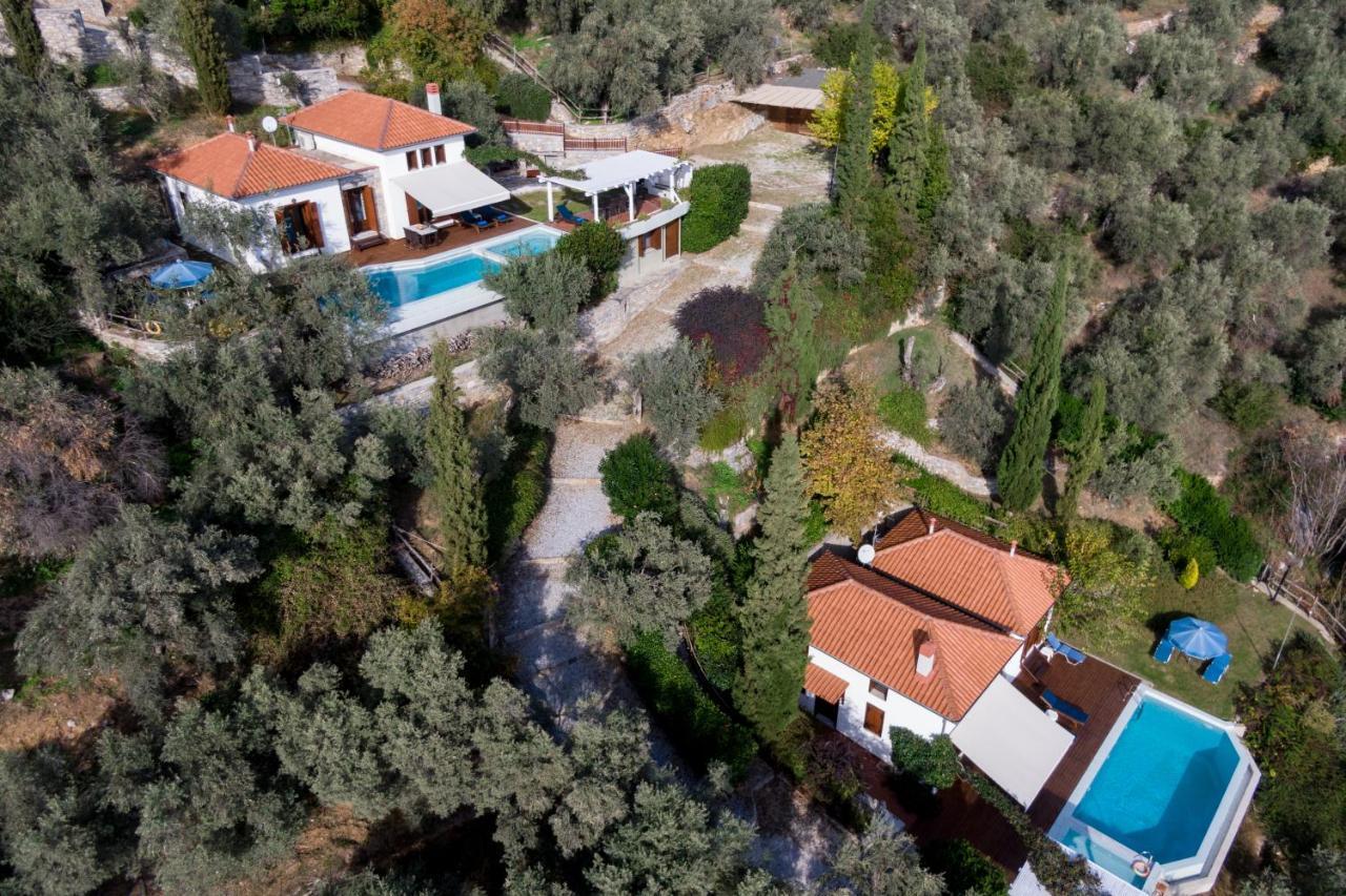 Elia Pilio Villas Bagian luar foto